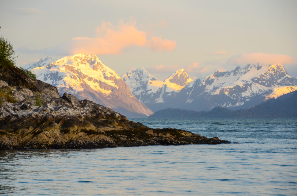 Glacier Bay Sunset